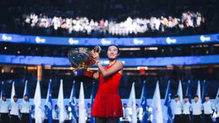 Emotional Celebration as Zheng Secures $1.5 Million Prize and Moves to World No.23