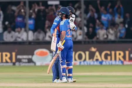West Indies fall short at 209/7 as India posts 223 total in Indore T20