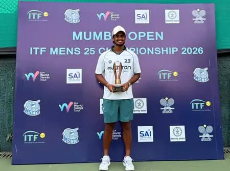 Mumbai ITF M25: Karan Singh Beats Teammate to Lift Title