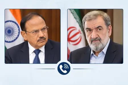 Telephonic talks between Indian NSA Ajit Doval and Iran’s Mohsin Rezaei