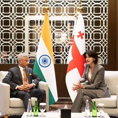 Strategic Connectivity Discussed Between India and Georgia